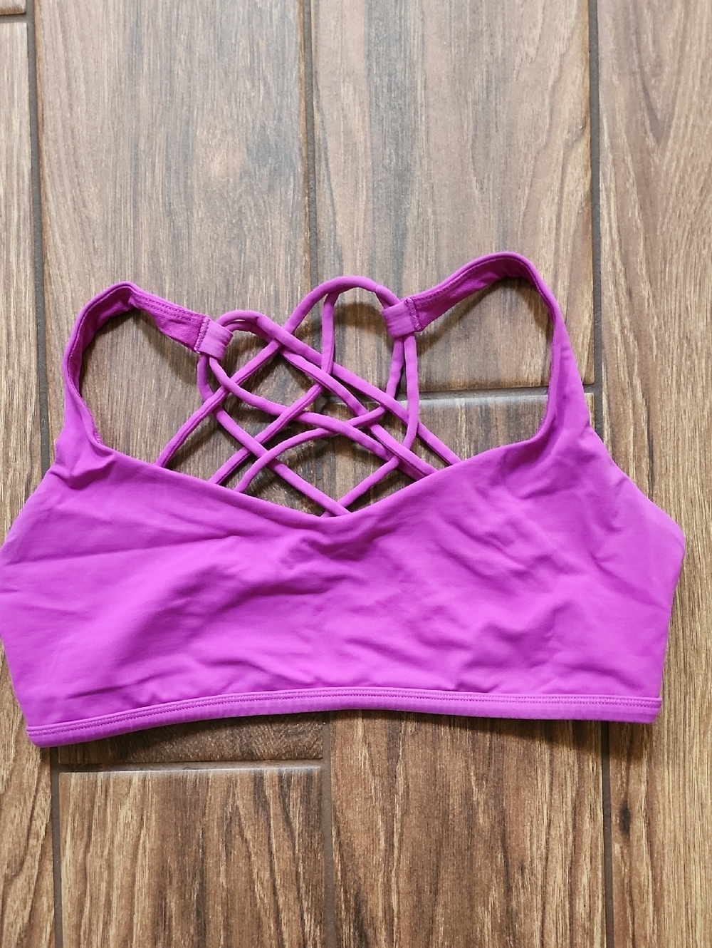 Lululemon Women’s Strappy Sports Bralette - Purple